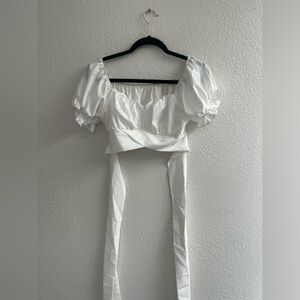 Prairie style crop top